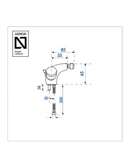 Monobloc bide CARIBE 2