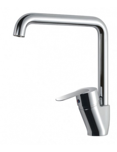 Monomando fregadero repisa serie 1524 caño tubo