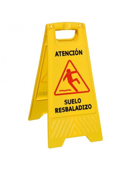 Cartel Atencion Suelo Resbaladizo 60x21