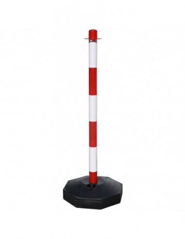 Poste Para Cadena Plastico 90 cm. Con Base