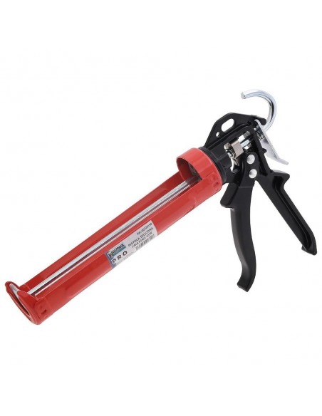 Pistola Silicona Wolfpack Profesional  Roja / Negra Profesional