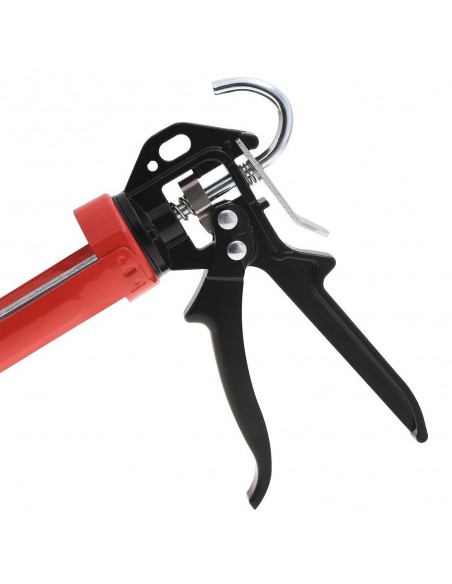 Pistola Silicona Wolfpack Profesional  Roja / Negra Profesional 2
