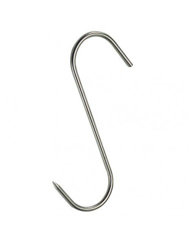 Gancho Carnicero Inoxidable Nº 5 de 180 x 6 x 180 mm.