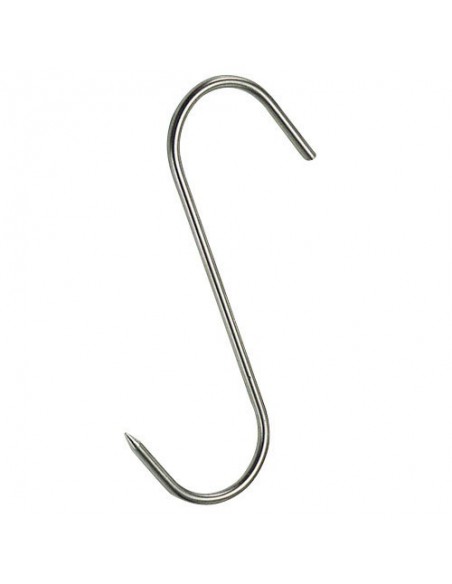 Gancho Carnicero Inoxidable Nº 5 de 180 x 6 x 180 mm.