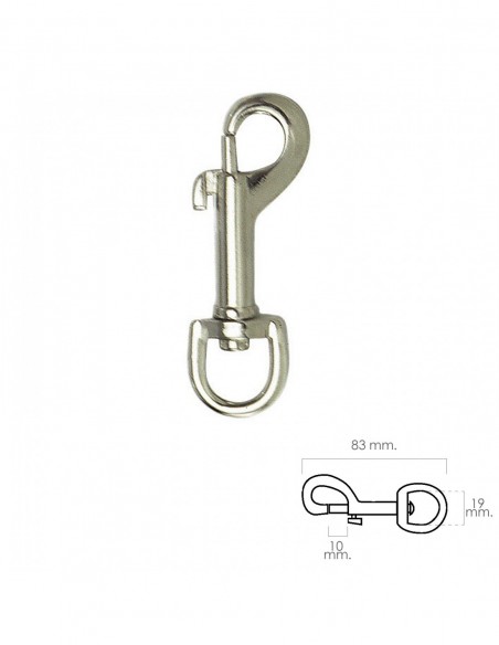 Mosqueton Muelle               5/8" 2