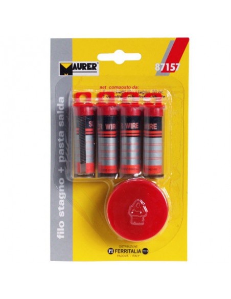 Estaño + Pasta Decapante Maurer Set Dispensador