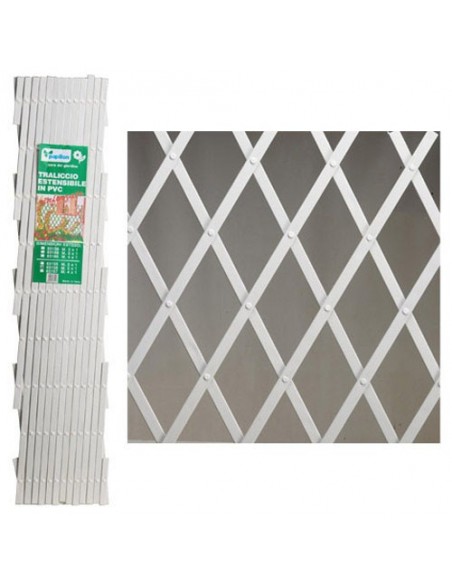 Celosia Pvc Blanca 2x1 metros.