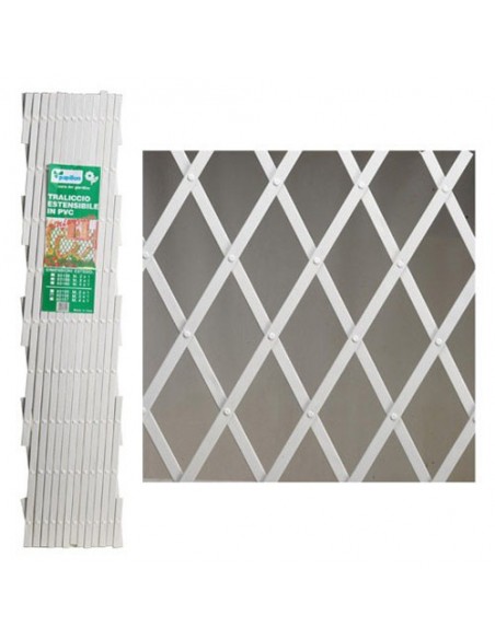 Celosia Pvc Blanca 4x1 metros.