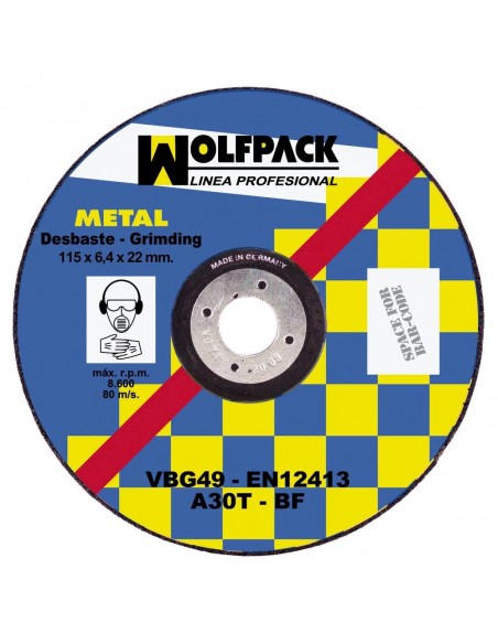 Disco Wolfpack Repasar 115x6