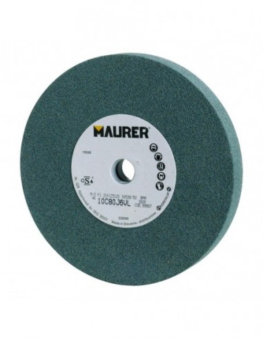 Muela Maurer Carburo De Silicio 150x20x16 mm. Grano 80