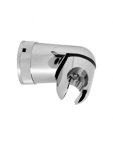 Soporte Ducha Bayoneta Redondo Cromo 2