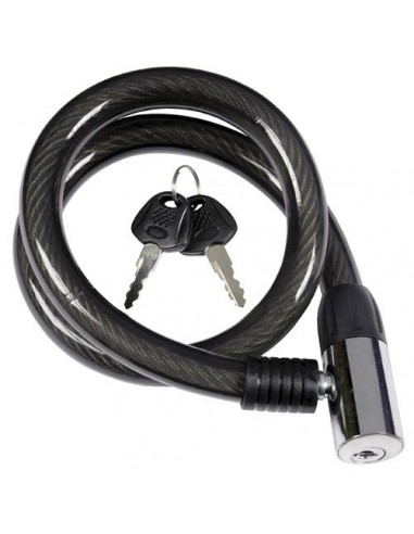 Cable Bicicleta Con Llave 18 mm. x 80 cm. Reforzado