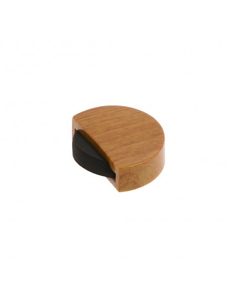 Tope Puerta Adhesivo Silencioso Color Madera