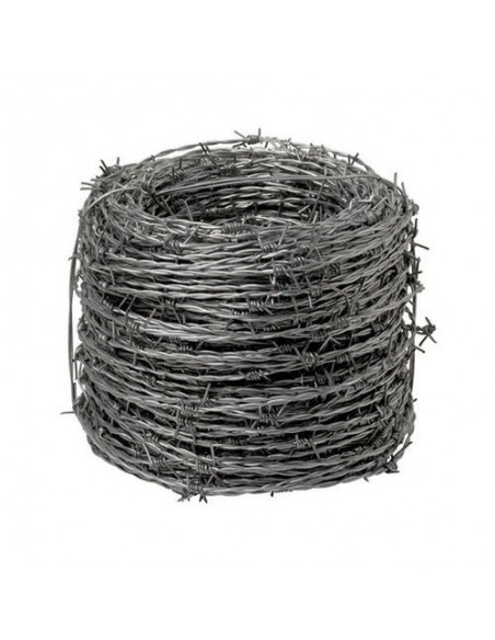 Alambre Espino Galvanizado Papillon 250 Metros 4/15 2