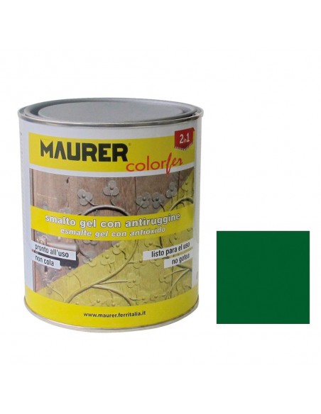 Esmalte Antioxido 750 Ml. Verde Oscuro Brillo