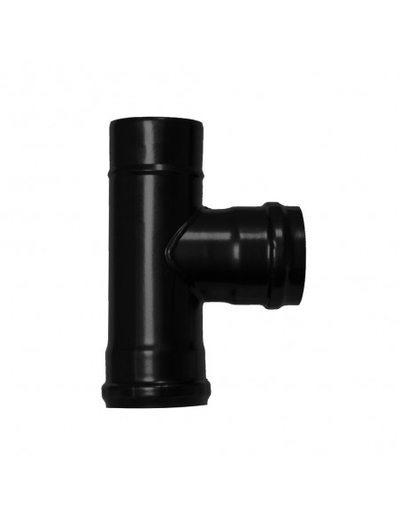 Te Estufa Pellet Vitrificada Ø80 mm  90°