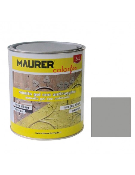 Esmalte Antioxido 750 Ml. Gris Claro Brillo