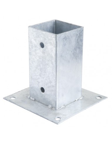 Soporte Anclaje Galvanizado Pérgola 71x71mm