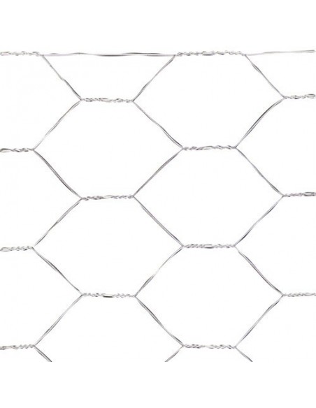 Enrejado Triple Torsion 16/  50 cm. Rollo 50 Metros Uso Domestico