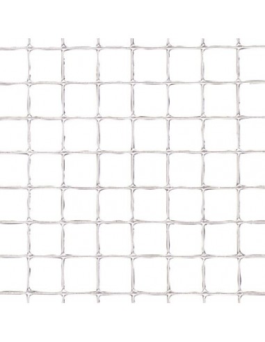 Malla Electrosoldada Galvanizada 6x6 / 100 cm. rollo 25 Metros Uso Domestico