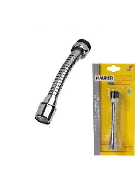 Atomizador  Economizador Metalico Flexible Con Adaptador Macho / Hembra