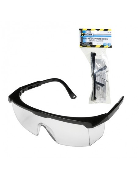 Gafas Proteccion En166 Patillas Ajustables Neutras