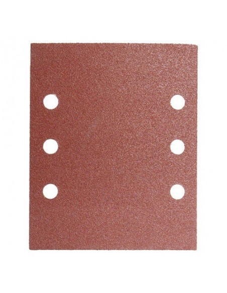 Lija Recambio LO210 114x140 mm. Con Agujeros Grano  80 (10 Piezas)