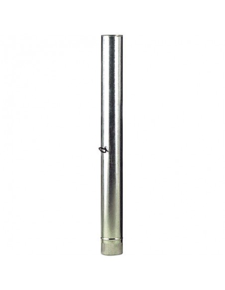 Tubo Estufa Galvanizado de 110 mm. con Llave