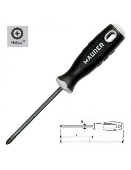 Destornillador Maurer Phillips 0x 60 2