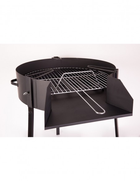 ESTUFAS GARCIA Barbacoa Redonda 60 CM Chapa con Soporte para Paella