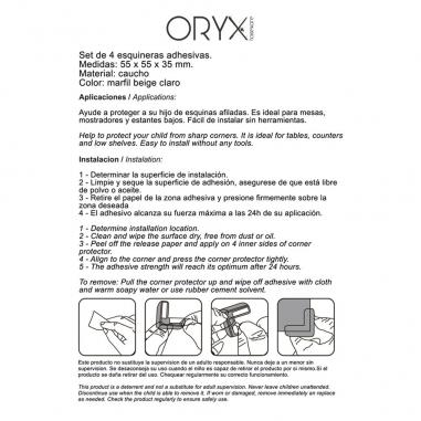 Protector Oryx Esquinas Muebles...