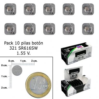 Pila Boton Oxido De Plata 321 /...