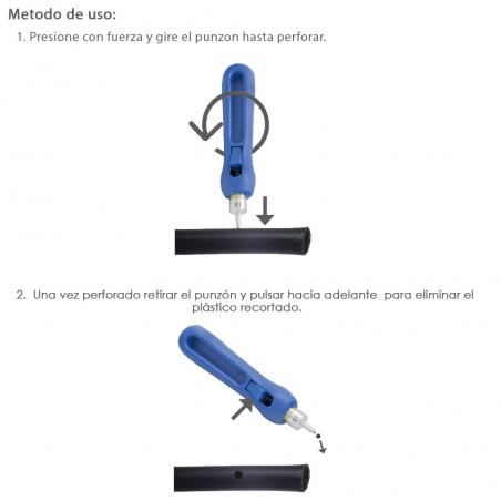 Punzon Para Tubos de Riego...