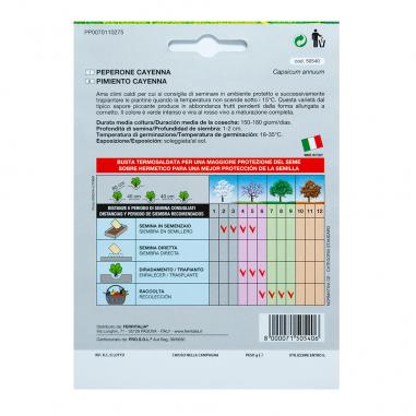 Semillas Pimiento Cayena Picante (1.5...