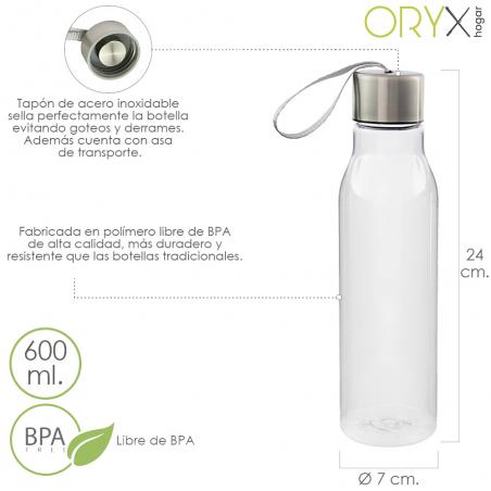 Botella Agua, Capacidad De...