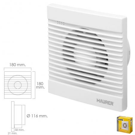 Extractor Humos Baño 16...