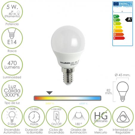 Bombilla Led Esferica...
