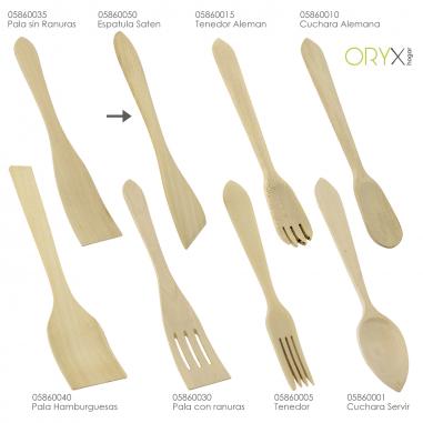 Espatula Sarten Cocina Madera Oryx 30...