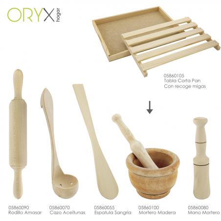 Mortero Madera Cocina Oryx...