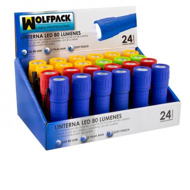 Linterna Led Soft Touch 80 Lumenes...