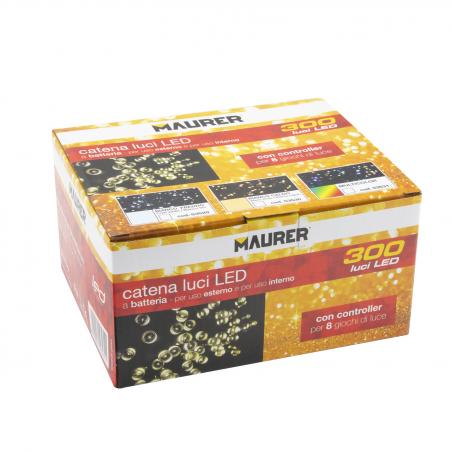Luces Navidad A Pilas 300...