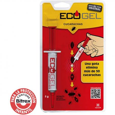 Ecogel Cucarachas Jeringa 5...