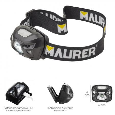 Linterna Led Frontal Cabeza...