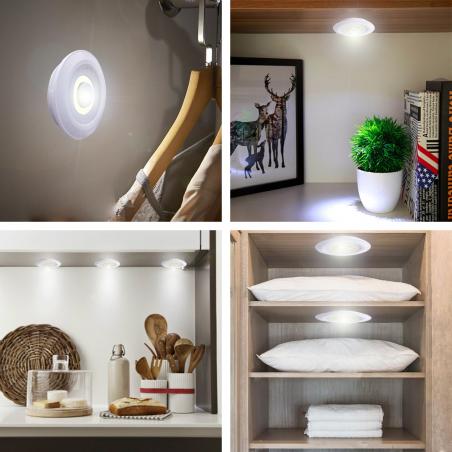 Set 3 Focos Led Con Mando 3...