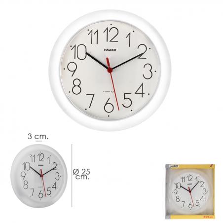 Reloj De Pared Ø 25 cm....