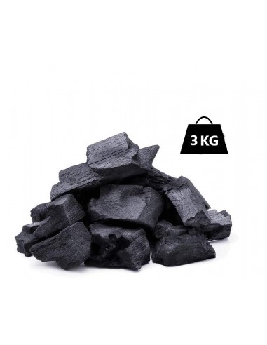 CARBON VEGETAL BARBACOA (BOLSA 3KG)