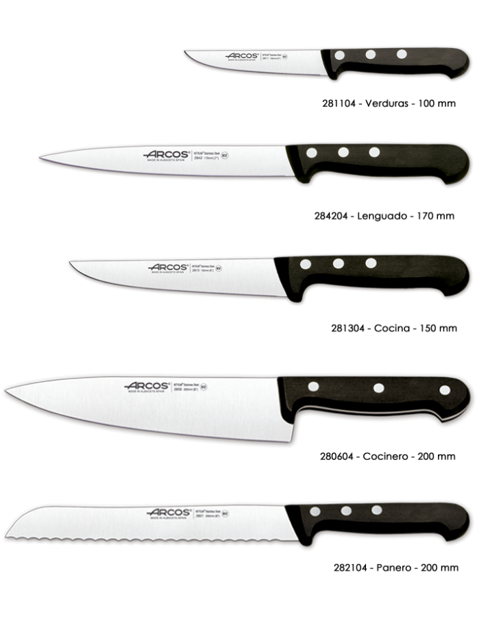 Tacos de cuchillos de alta calidad