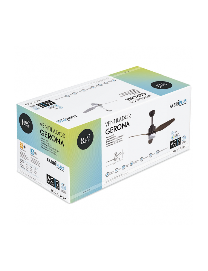 Ventilador Gerona 18w... 2