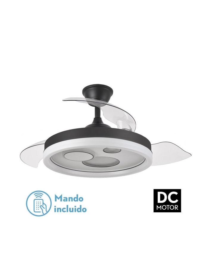 Ventilador Dc Turia 72w 6120lm...