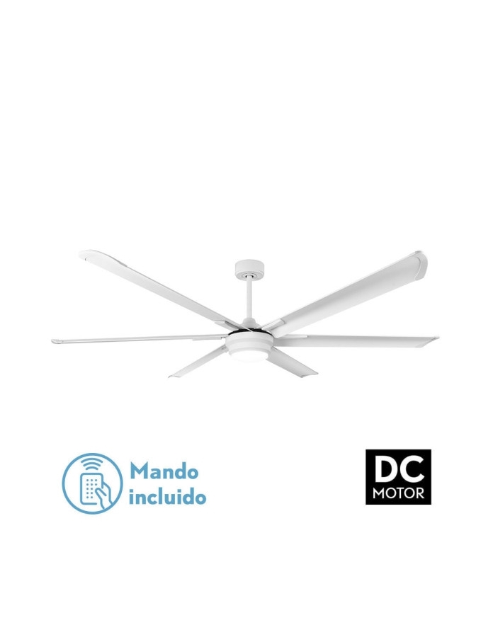 Ventilador Dc Marea 30w Blanco 6...